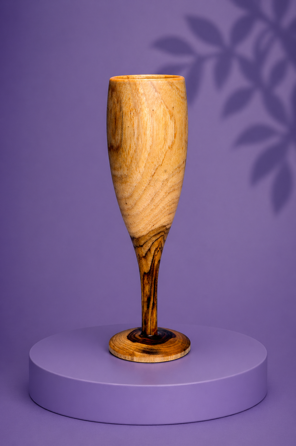 Wooden Wine Glass Set – 200 ml (Set of 2)