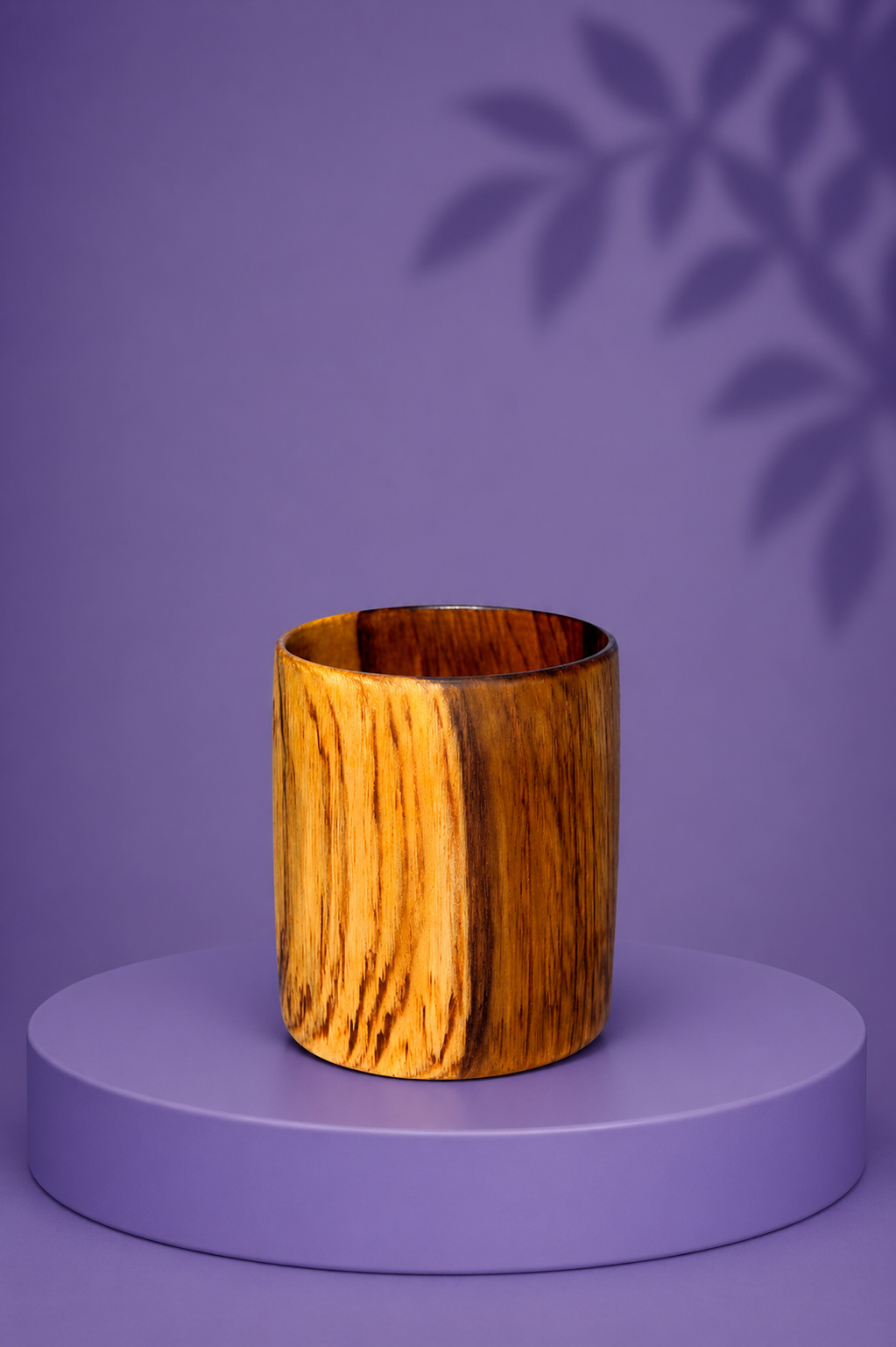 Wooden Glass Set – 250 ml (Set of 6)