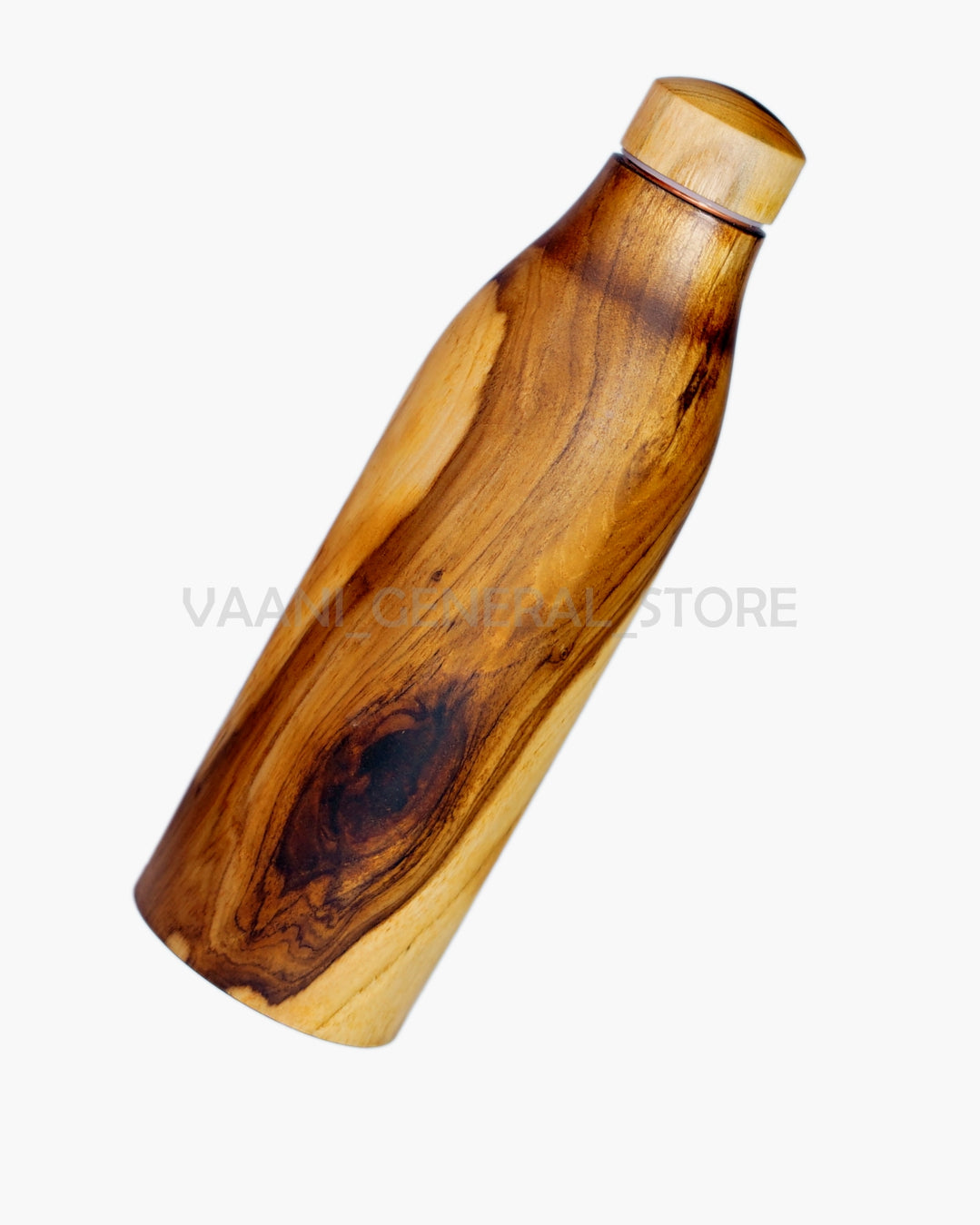 WOODEN COPPER BOTTLE (500 ml)