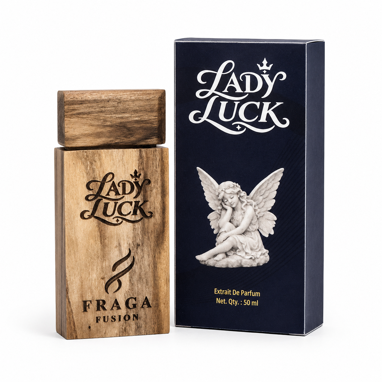 Fraga Fusion LADY LUCK Extrait De Parfum for Women | Luxury Floral Perfume | Neroli, Orchid & Musk | 50ml by Fraga Fusion
