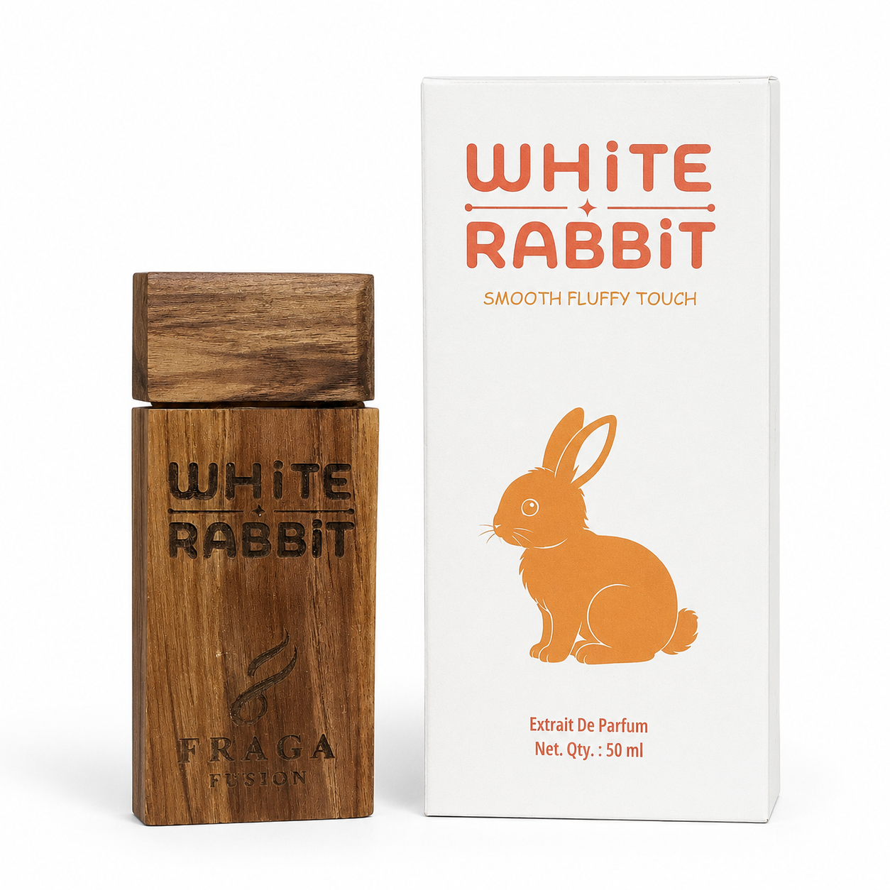 Fraga Fusion WHITE RABBIT Extrait De Parfum | Luxury Creamy Gourmand Perfume | Vanilla, Cardamom & Tonka Bean | 50ml by Fraga Fusion